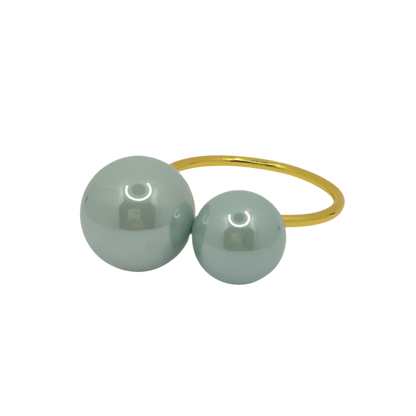Pearl Ring - Set of 6 Variety of colors available