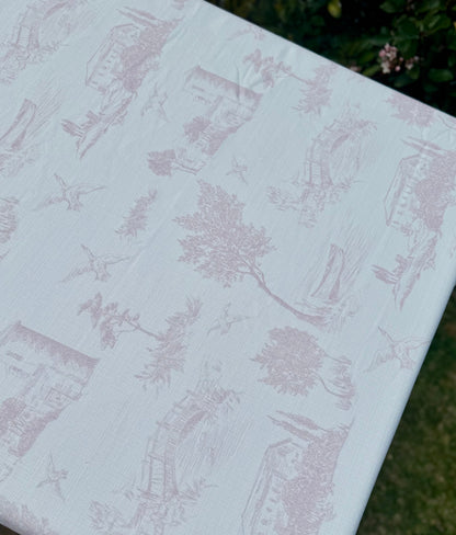NEW! Pink French Toile - Spill Proof