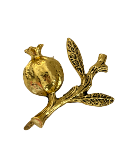 NEW! Gold Pomegranate Ring -set of 6