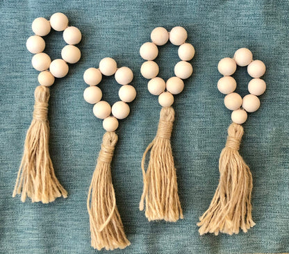 Beaded Rings - Set of 4